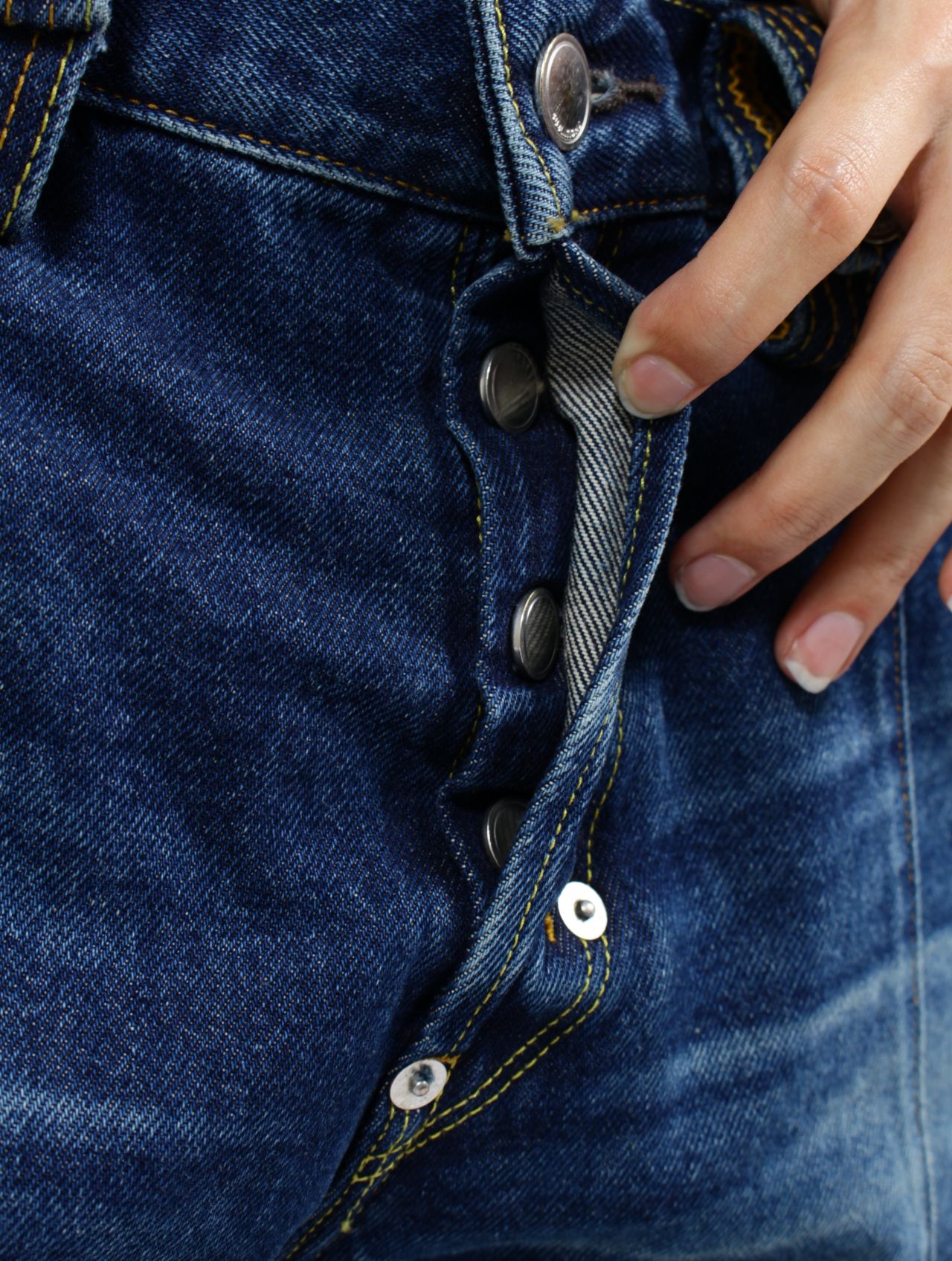 【25SS】ボンテージ デニム パンツ / BONDAGE DENIM PANTS.13 / ユーズドインディゴ