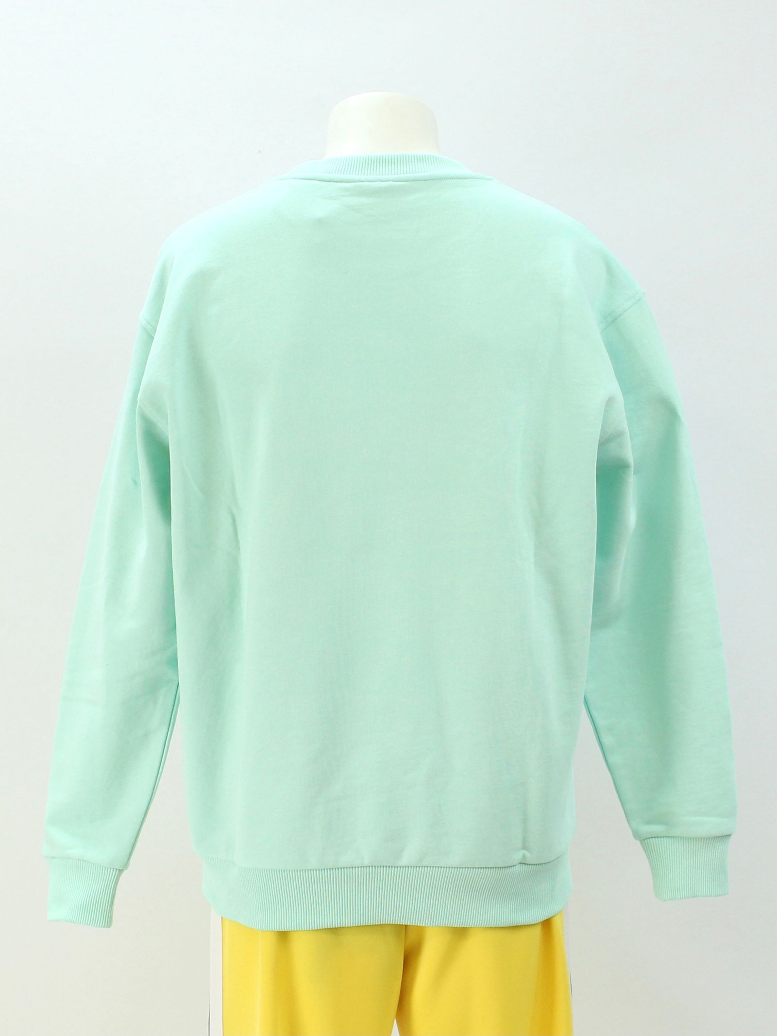 刺繍ロゴ スウェット / FAIR AQUA SWEATSHIRT WITH MULTI LOGO / アクア × マルチ