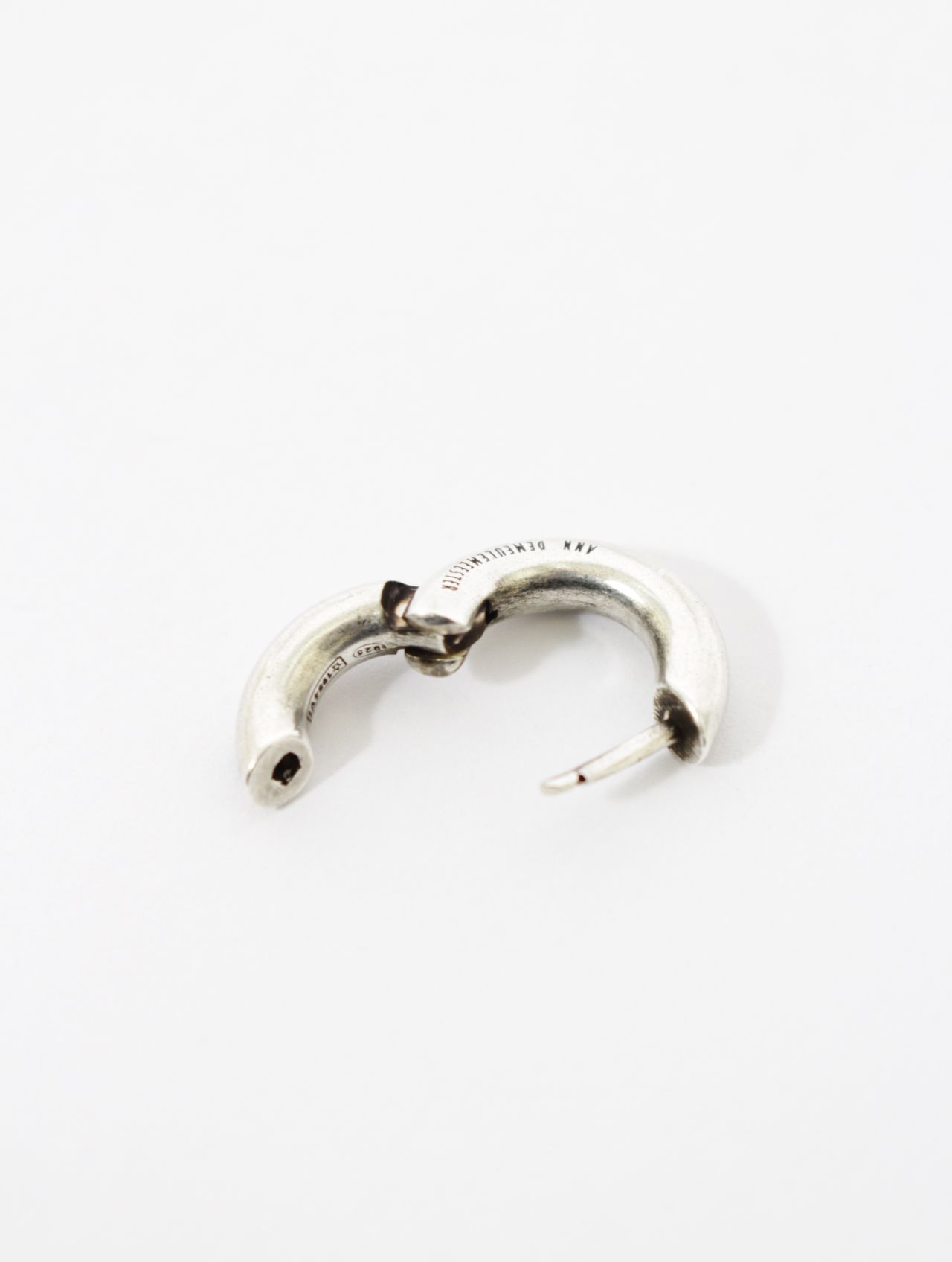 【25AW】マリエラ アナトミック ループ ピアス / MARIELA ANATOMIC LOOP EARRINGS / シルバー