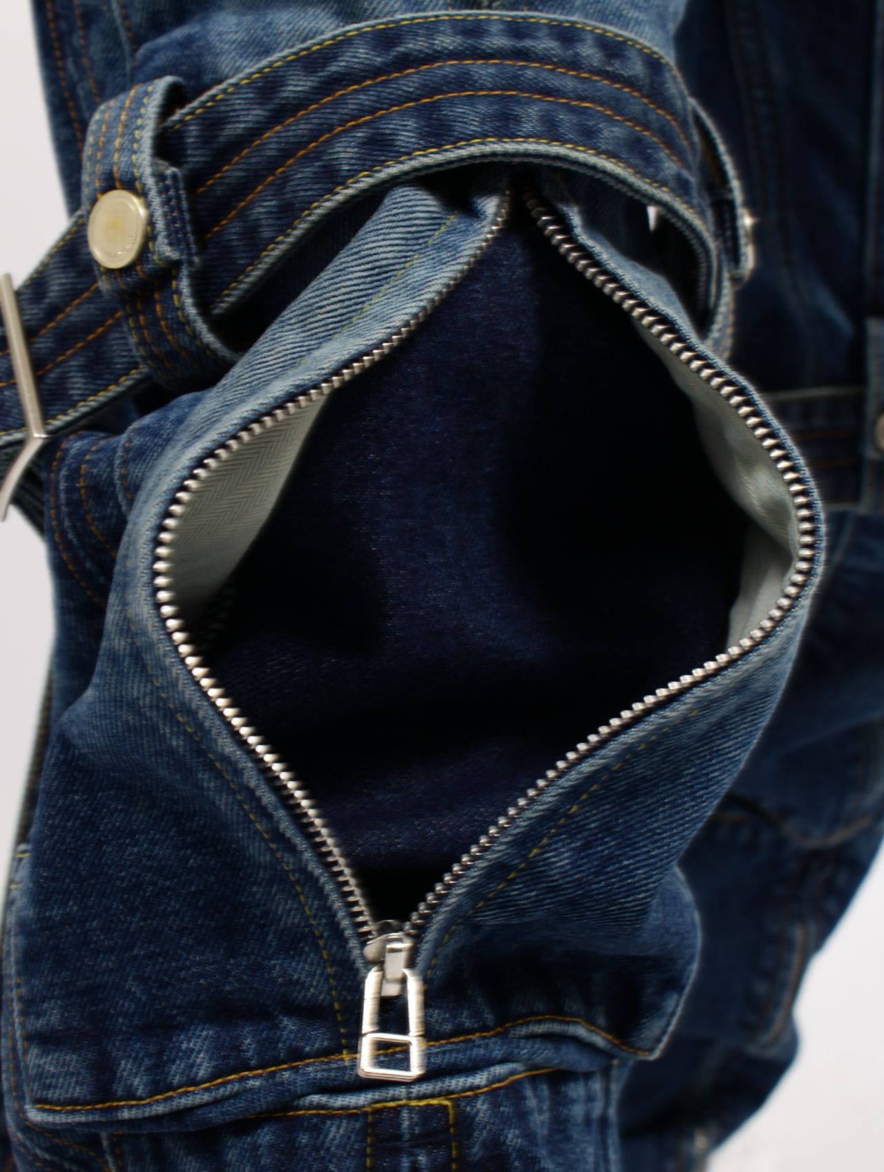【25SS】ボンテージ デニム パンツ / BONDAGE DENIM PANTS.13 / ユーズドインディゴ