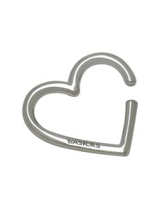 【24AW】ハート イヤー カフ / SILVER HEART EAR CUFF / シルバー