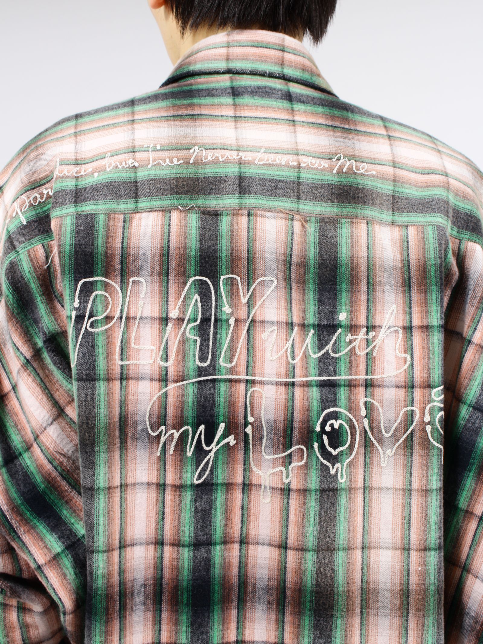 【26SS】ヴィンテージ ライク チェック シャツ / VINTAGE LIKE CHK SH / ピンク