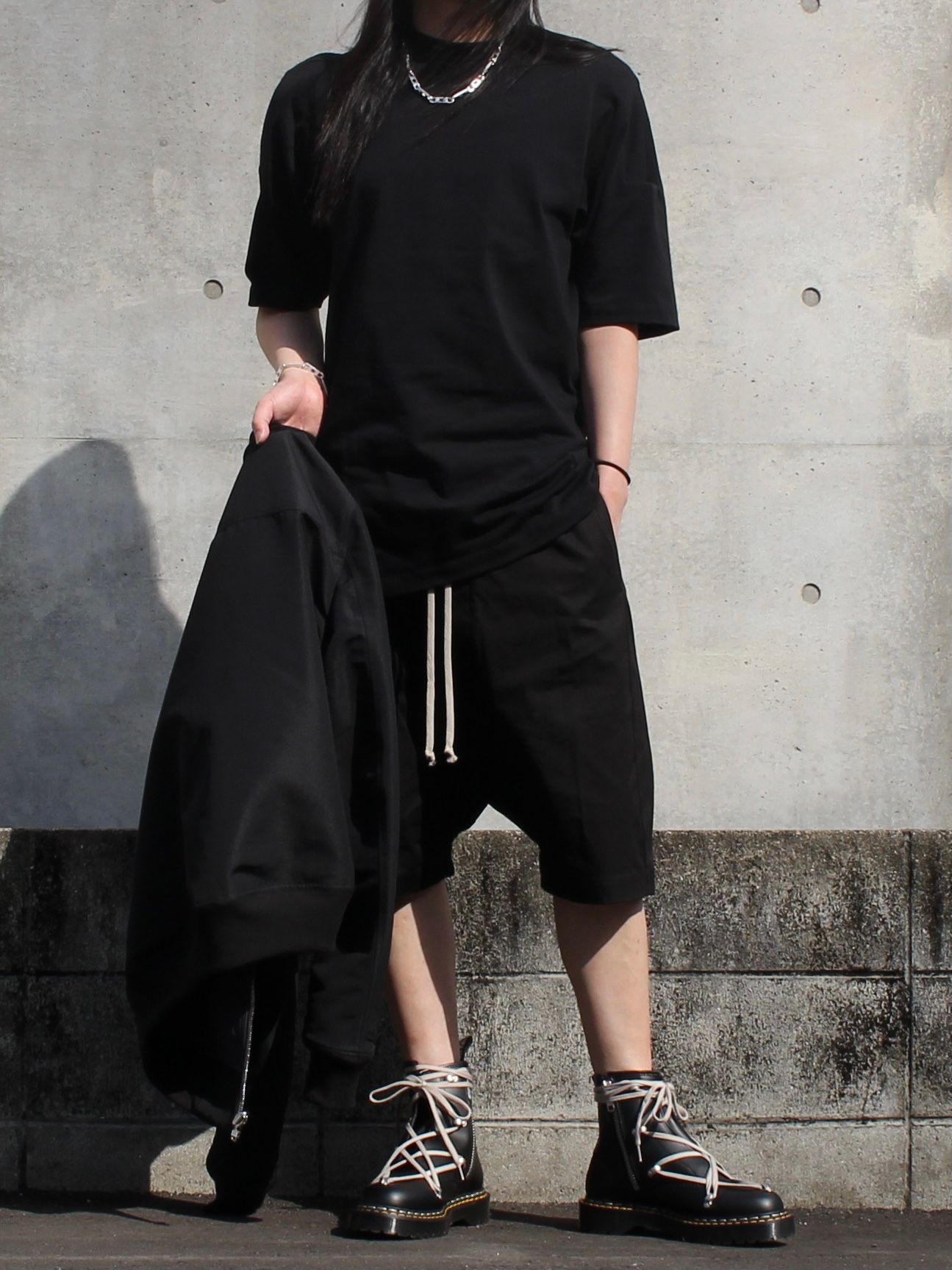 靴Rick Owens Dr. Martens ブーツ