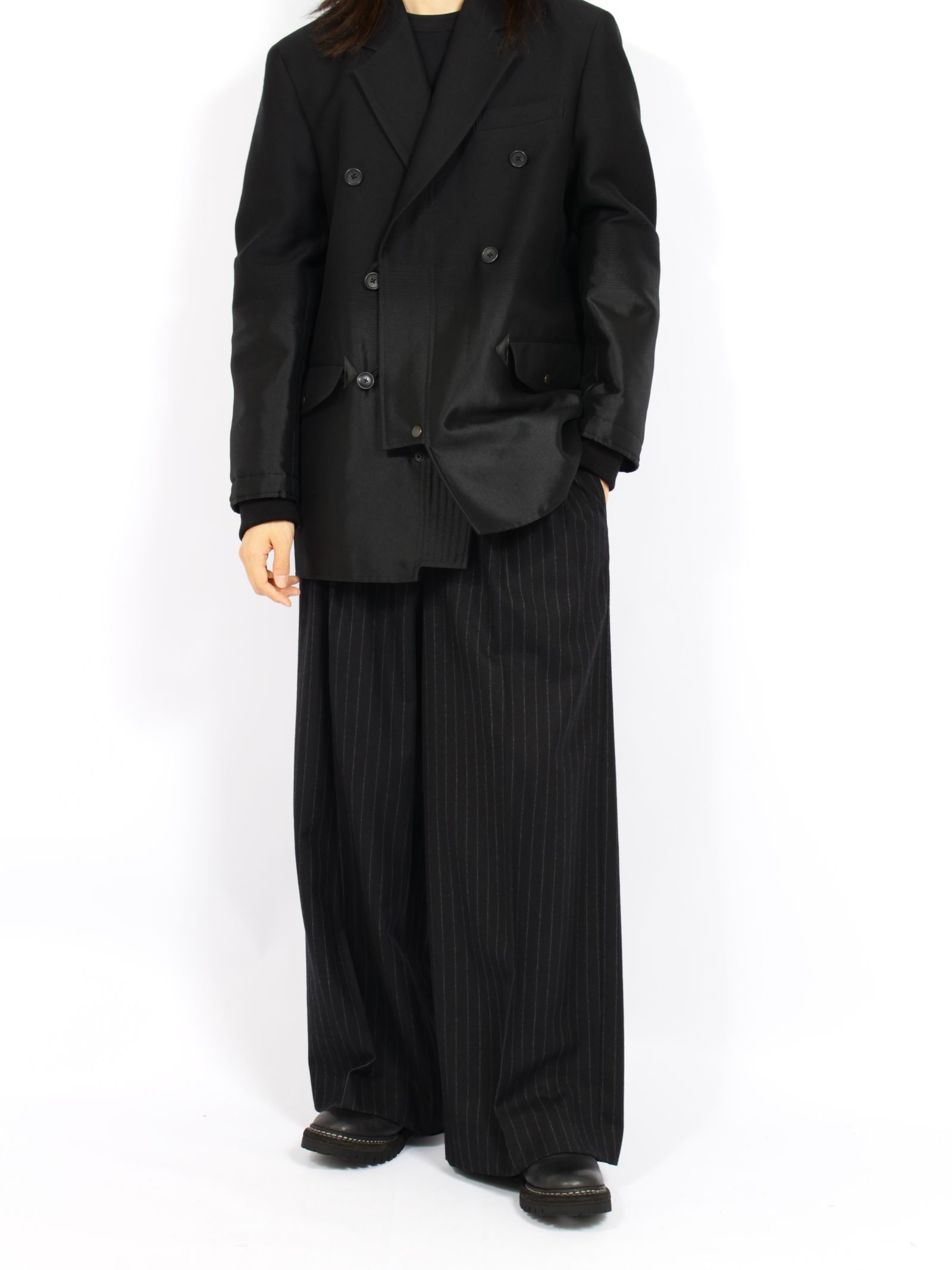 【26AW】テーラード エヌ スリービー ジャケット / TAILORED N-3B JACKET / ブラック