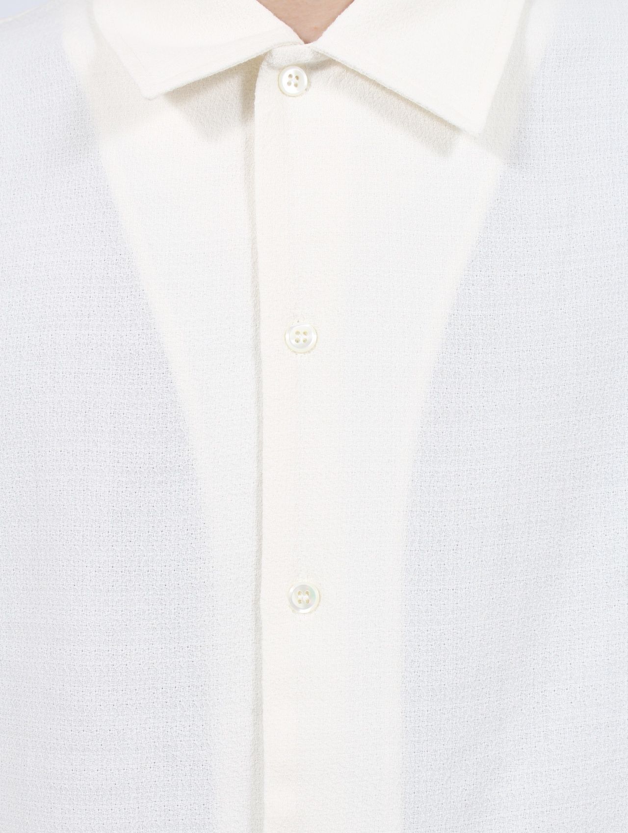 【25AW】定番 センス シャツ 長袖 / SENSE SHIRT / オフホワイト