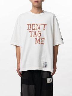 【26SS】ドント タグ ミー プリント Tシャツ / DON'T TAG ME PRINTED TEE / ホワイト