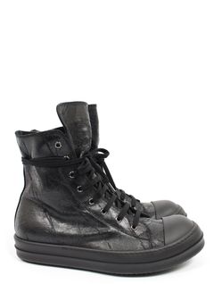 【25SS】 ハイカット スニーカー ラモーンズ シーズン限定デザイン / SNEAKS(旧:RAMONES) / ブラック × ブラック