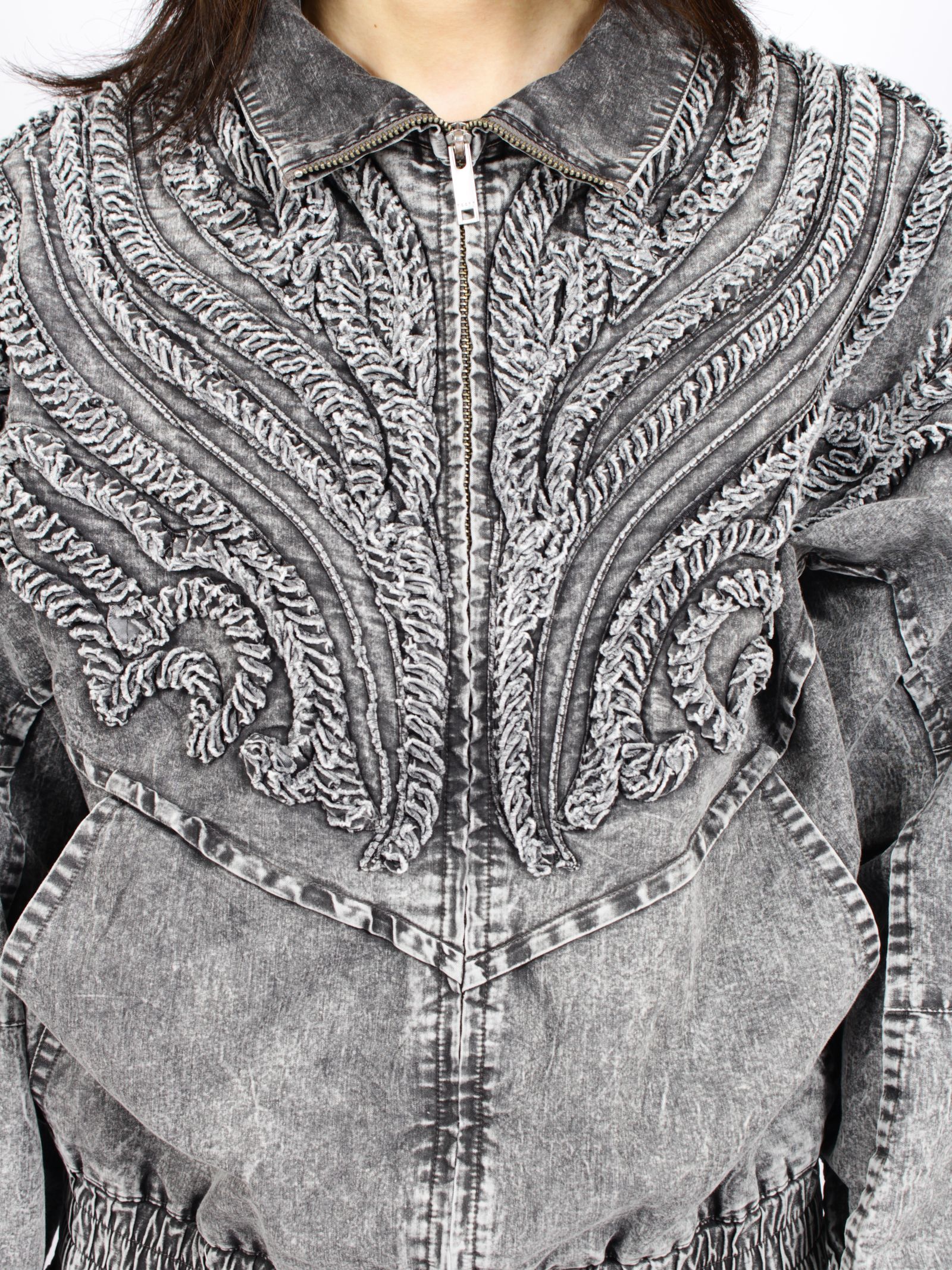 【26AW】ライトウェイト デニム ブルゾン / LIGHTWEIGHT DENIM BLOUSON / ライト グレー