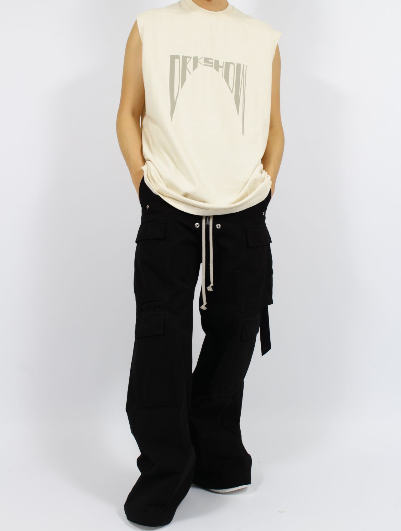 【人気デザイン】Rick Owens ノースリーブ ハリウッド 白 Xg4THEdRaa36.jpg?width=768