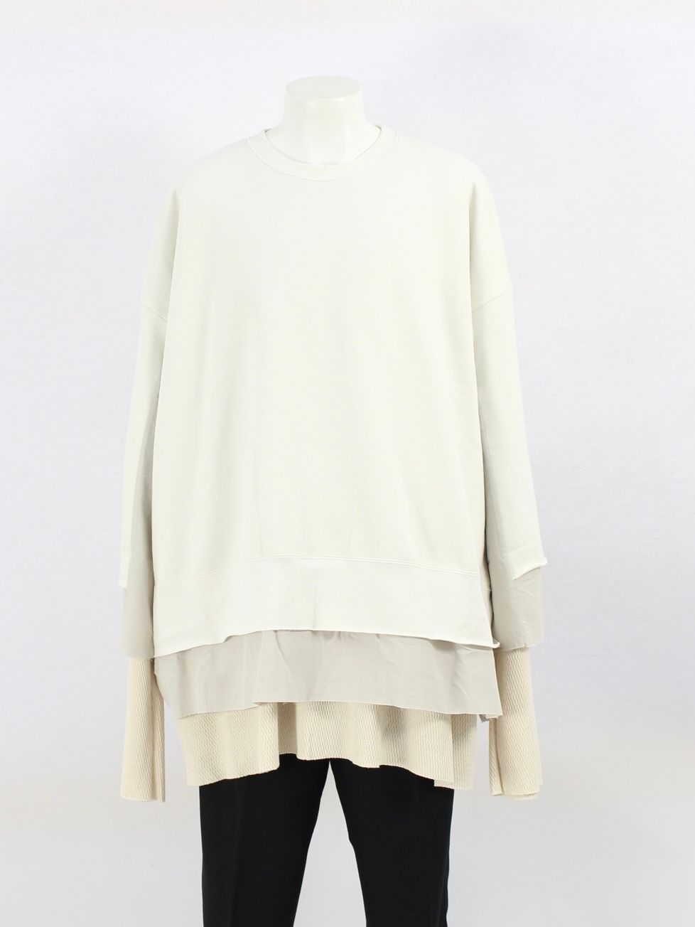 2個以上購入で送料無料 KIDILL Layered Sweat Pullover キディル