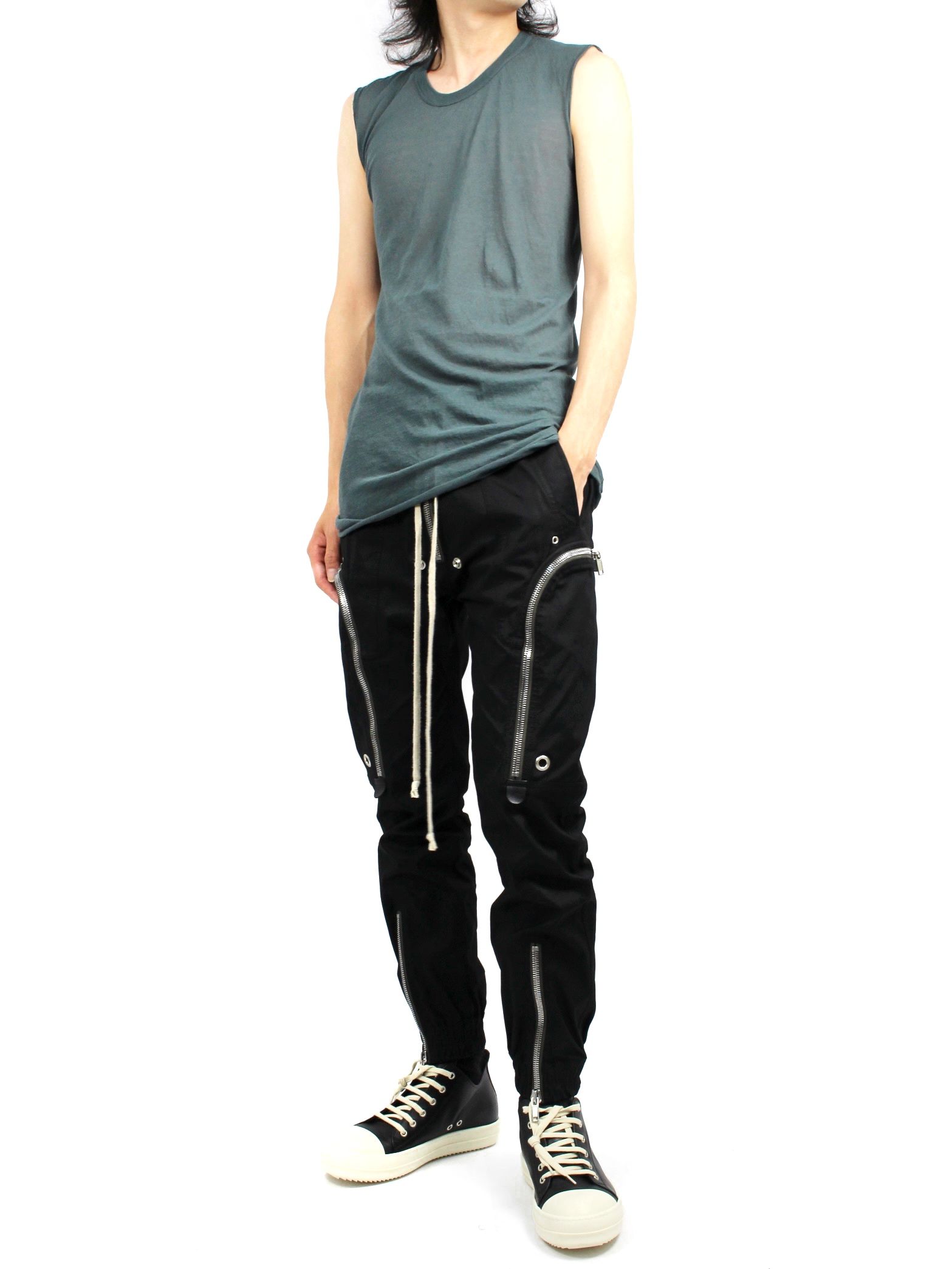 RICK OWENS - 【22FW】ノースリーブTシャツ / BASIC SL T / ティール