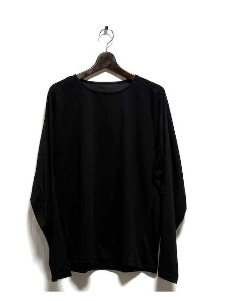 【27SS】 ロングスリーブ Tシャツ CXN 長袖 カットソー / LONG SLEEVE T-SHIRTS CXN / ブラック