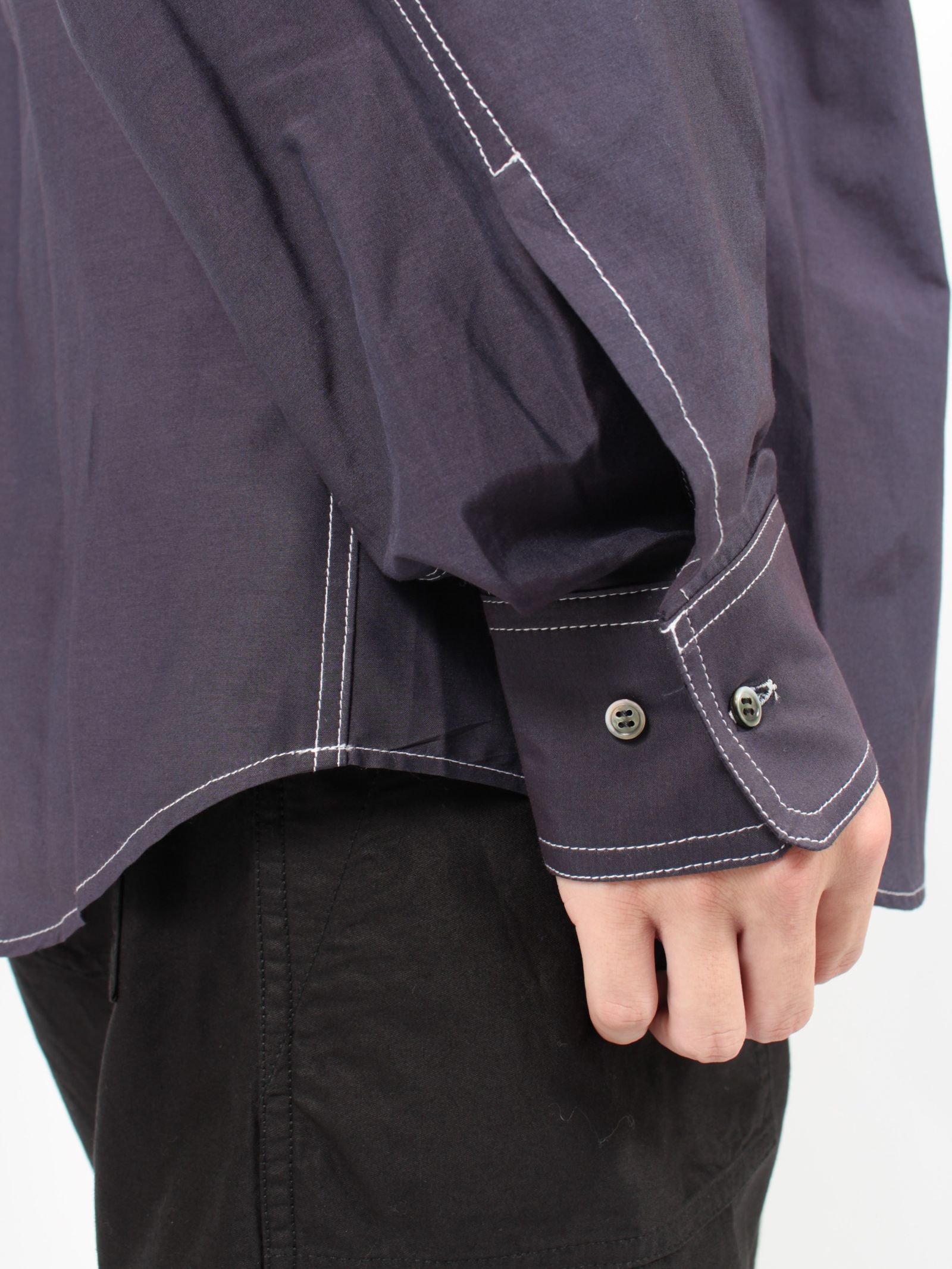 【24AW】ボーイフレンド ガールフレンド シャツ / BOYFRIEND GIRLFRIEND SHIRT / パープル