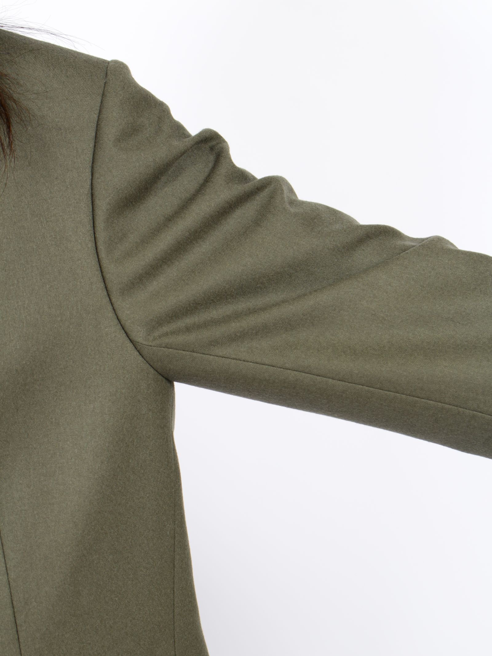 【26AW】 ウール テーラード ジャケット / WOOL TAILORED JACKET / グリーン