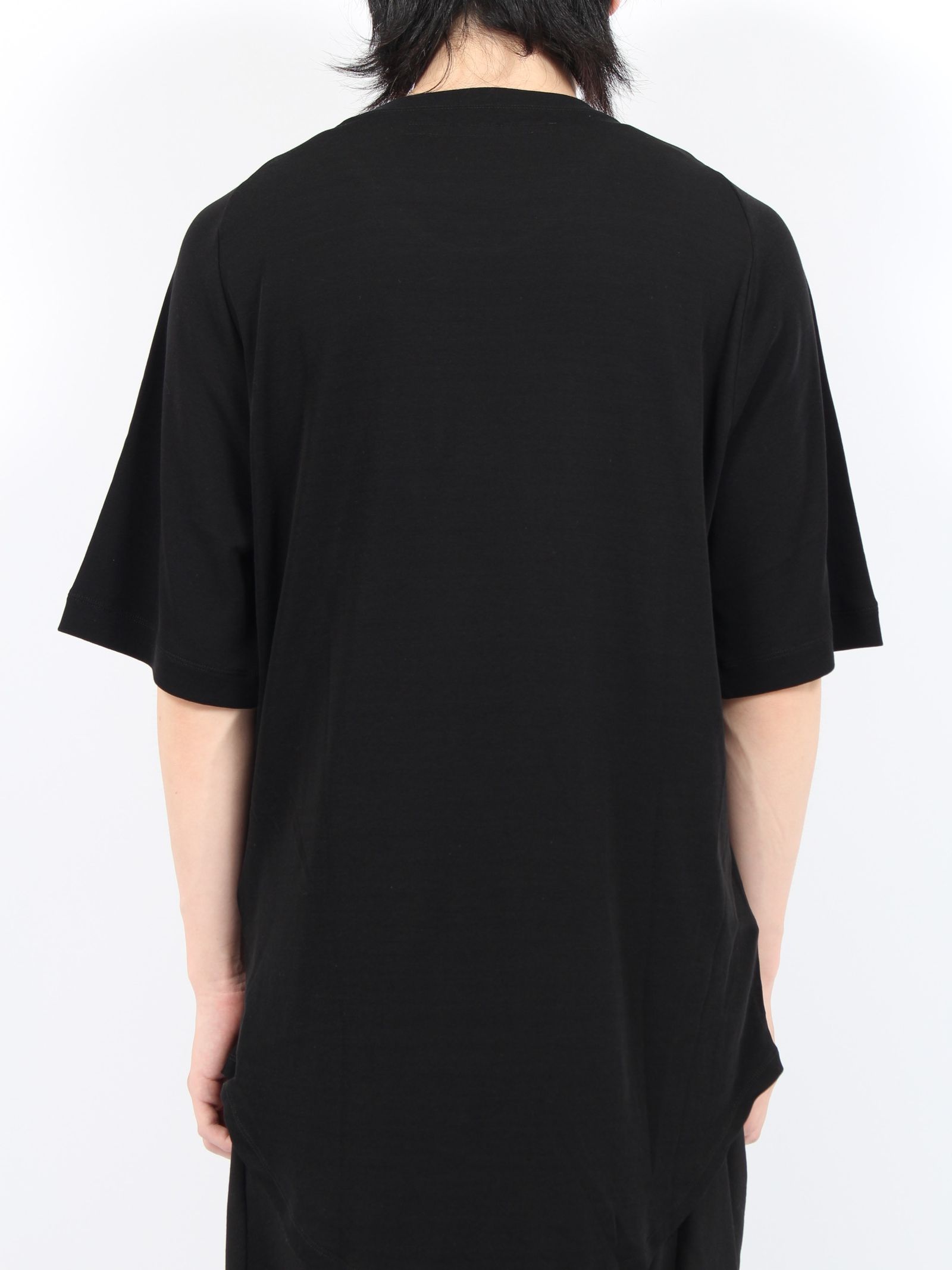 【24AW】インターロック 半袖 Tシャツ / COTTON DRY INTERLOCK / ブラック
