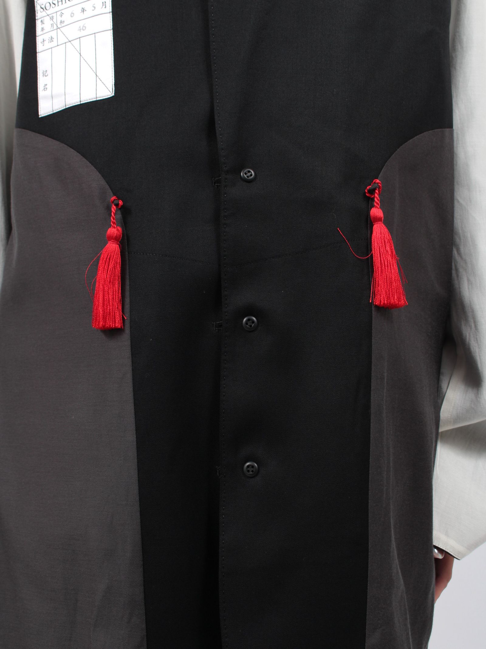 【24AW】キモノ スリーブ ジャケット / KIMONO SLEEVE JACKET / ブラック