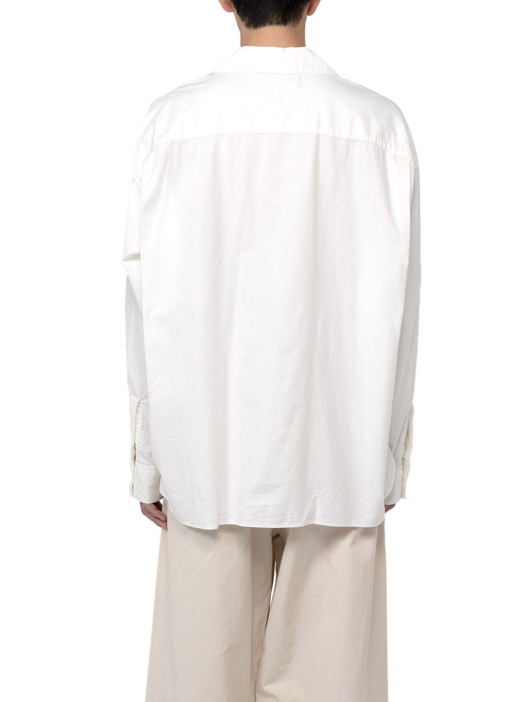 Maison MIHARA YASUHIRO - SLEEVE OXFORD SHIRT / ホワイト