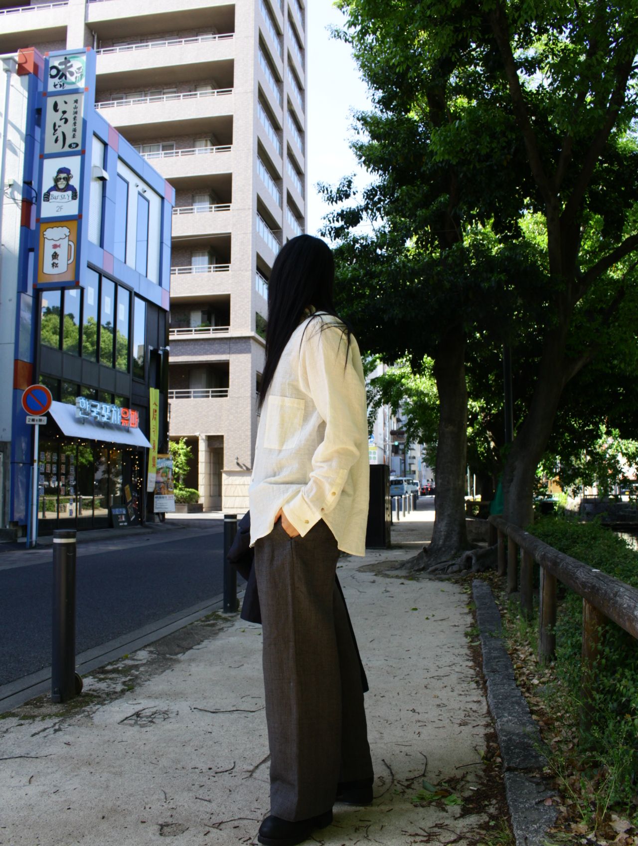 【25SS】エクストラ ラージ フィット トラウザー / EXTRA LARGE FIT TROUSERS / ダークグレイ