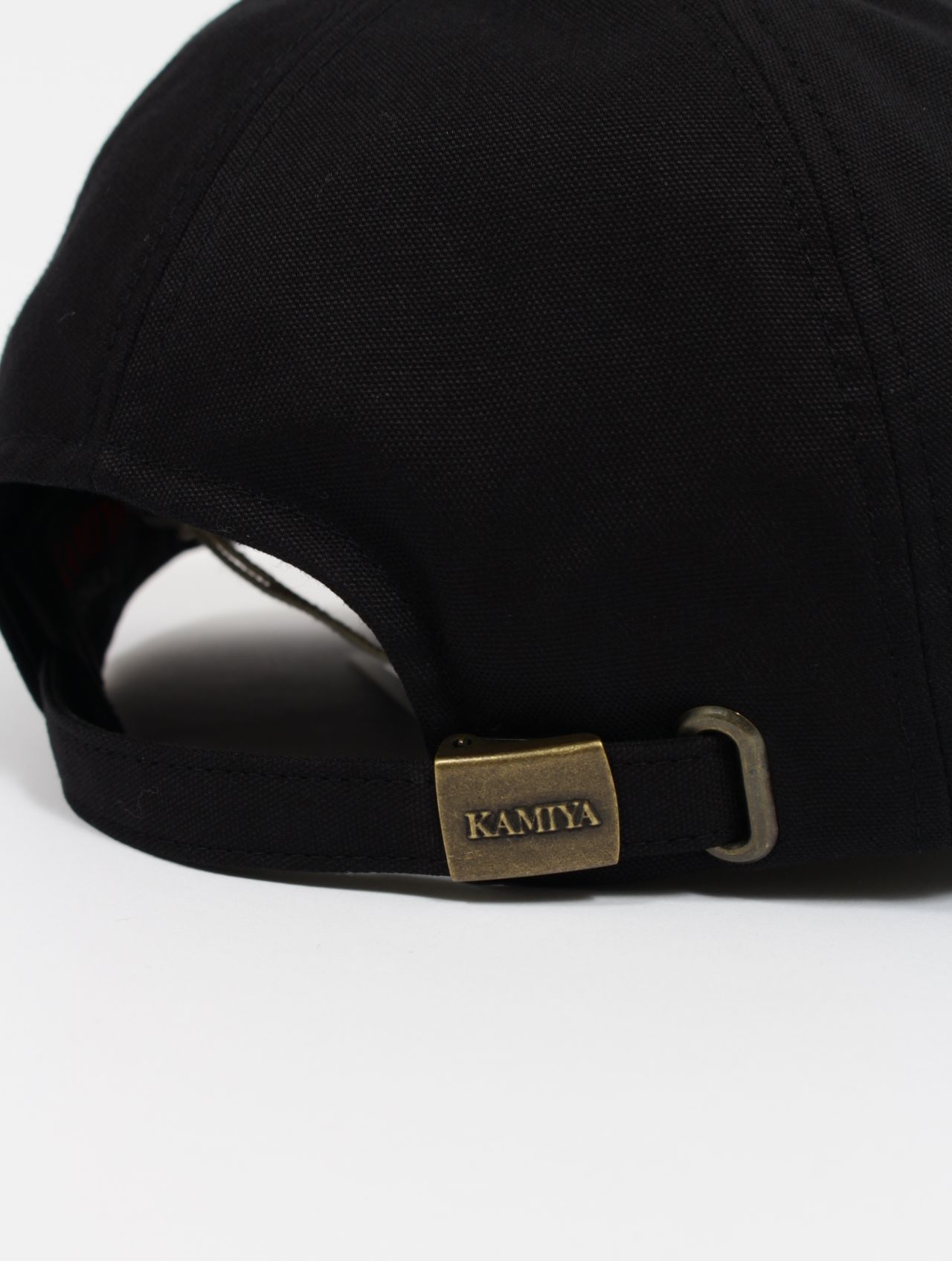 【26SS】カミヤ ロゴ キャップ /  "KMY" CAP / ブラック