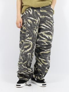 【25SS】カモフラージュ ウォッシュ カーゴパンツ / CAMOUFLAGE WASH CARGO PANTS / ベージュ