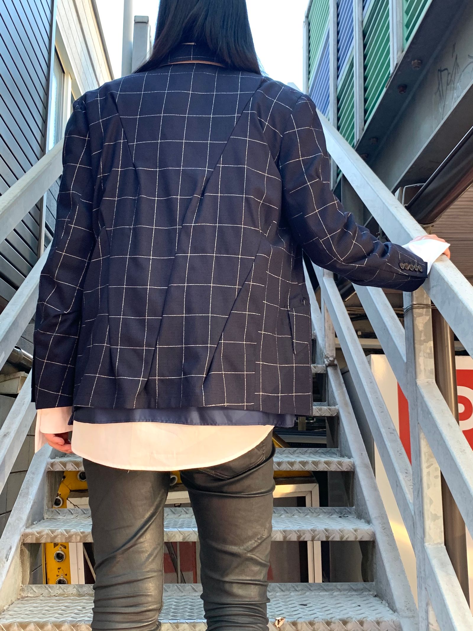 sulvam オープンカラーシャツコート sulvam/サルバム】ブロークンオープンカラーシャツ（シャツ