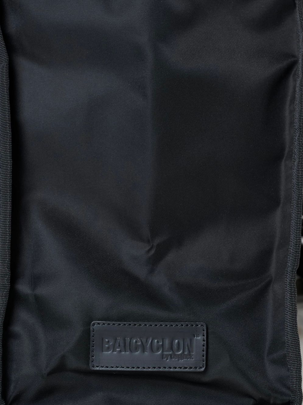 テープフリンジ バッグ / TAPE FRINGE BAG (LARGE) / ブラック
