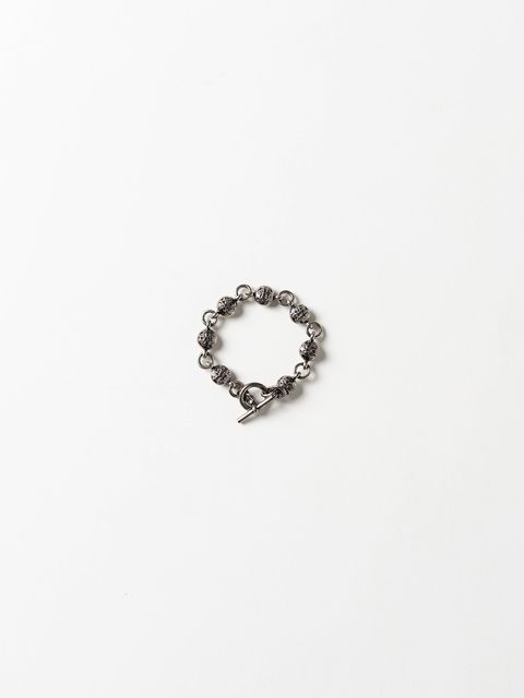 【26AW】 ボール チェーン ブレスット / BALL CHAIN BRACELET / ブラック