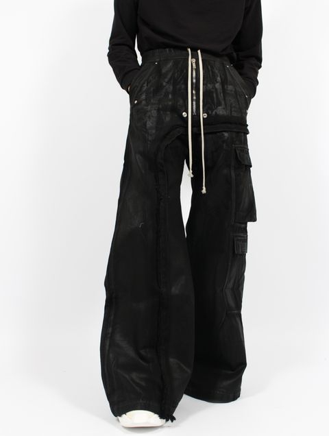 【25SS】インバランスド ダブル カーゴ ジャンボ ベラ / IMBALANCED DOUBLE CARGO JUMBO BELAS / ブラック