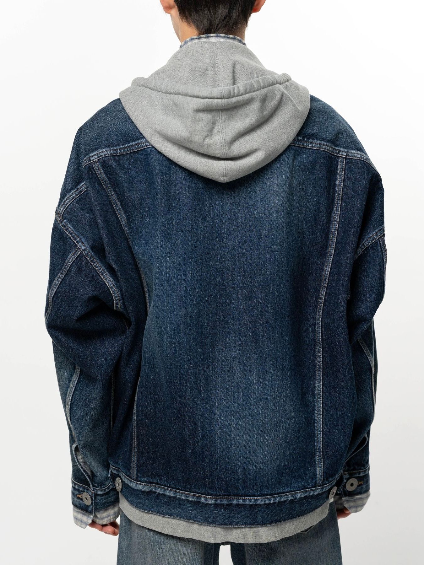 【26AW】 トリプル レイヤード デニム ジャケット / TRIPLE LAYERED DENIM JK / インディゴ