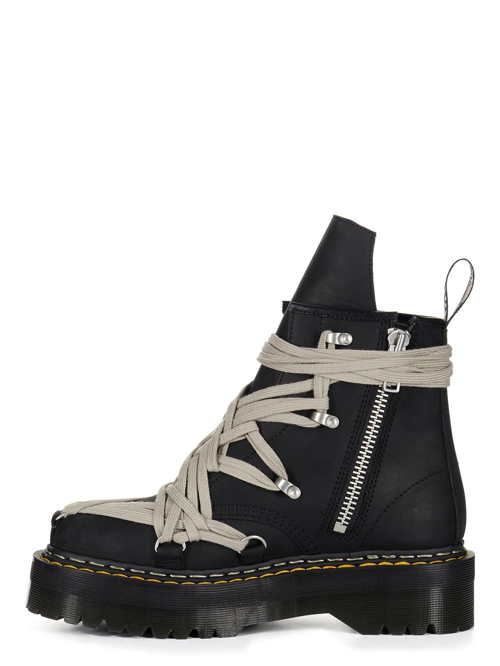 【25AW】Dr.Martens コラボレーション 1460 クワッドソール メガレース ブーツ / 1460 QUAD SOLE MEGALACE BOOT / ブラック
