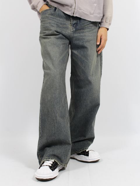 【25AW】  "ワイド" ヴィンテージ デニム パンツ / "WIDE" VINTAGE DENIM PANTS / インディゴ