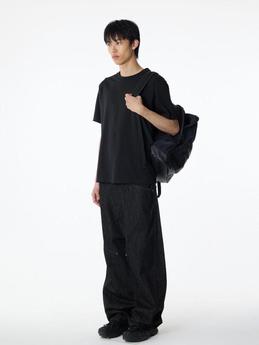 ダブル プラケット バックパック リュック / DOUBLE PLACKET BACKPACK / ブラック SG27SSACBP002