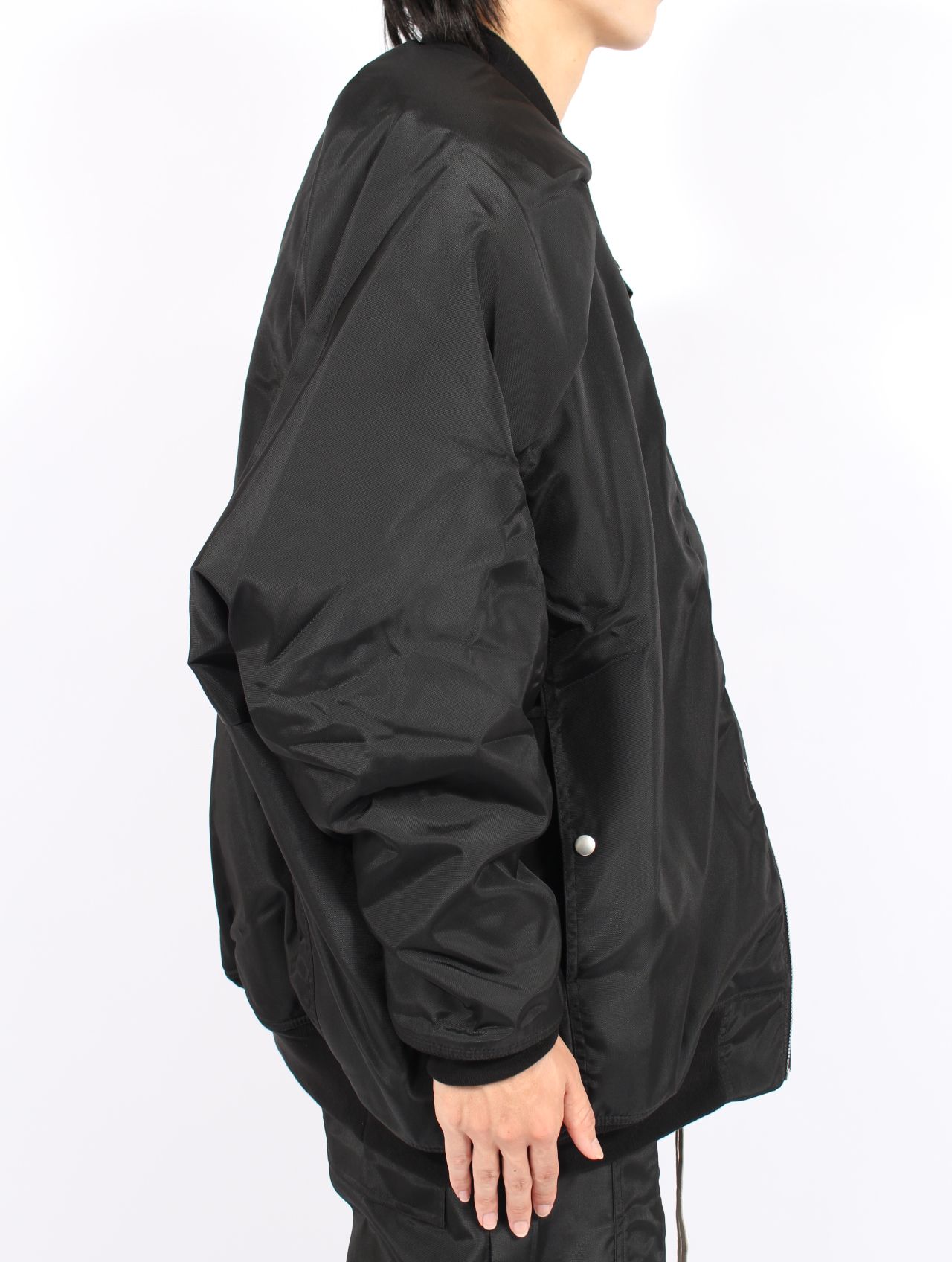 【25AW】 コンバーチブル ジャンボ ピーター フライト ナイロン ボンバー ジャケット / CONVERTIBLE JUMBO PETER FLIGHT / ブラック