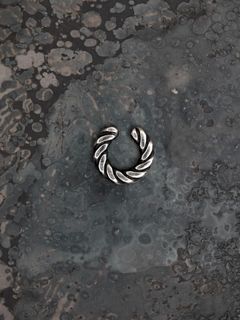 プレス イヤーカフ 片耳 / PRESS EARCUFF (MEDIUM) SV / シルバー