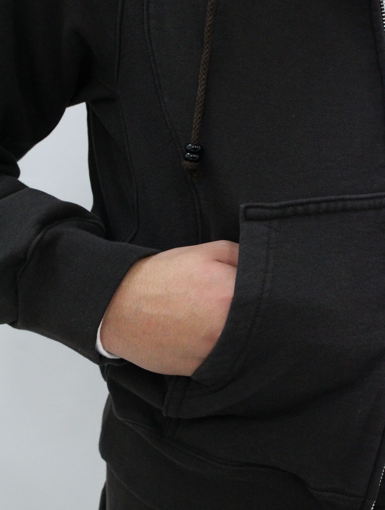 NVRFRGT - 【25SS】パネルド ジップアップ パーカー / PANELLED NVRFRGT - 【25SS】パネルド ジップアップ パーカー / PANELLED