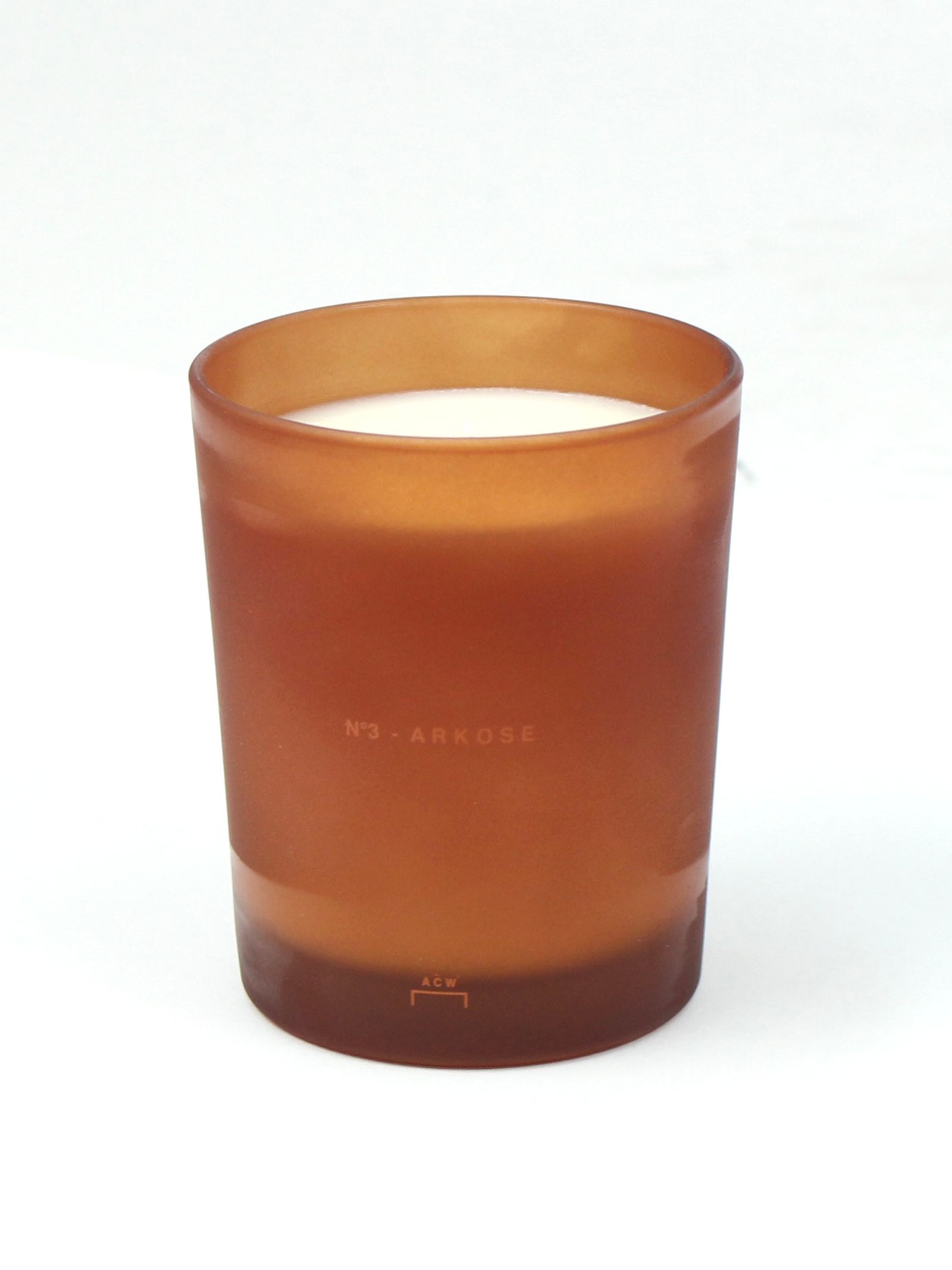 アロマキャンドル / WAX BLUE NO.3 ARKROSE CANDLE / オレンジ