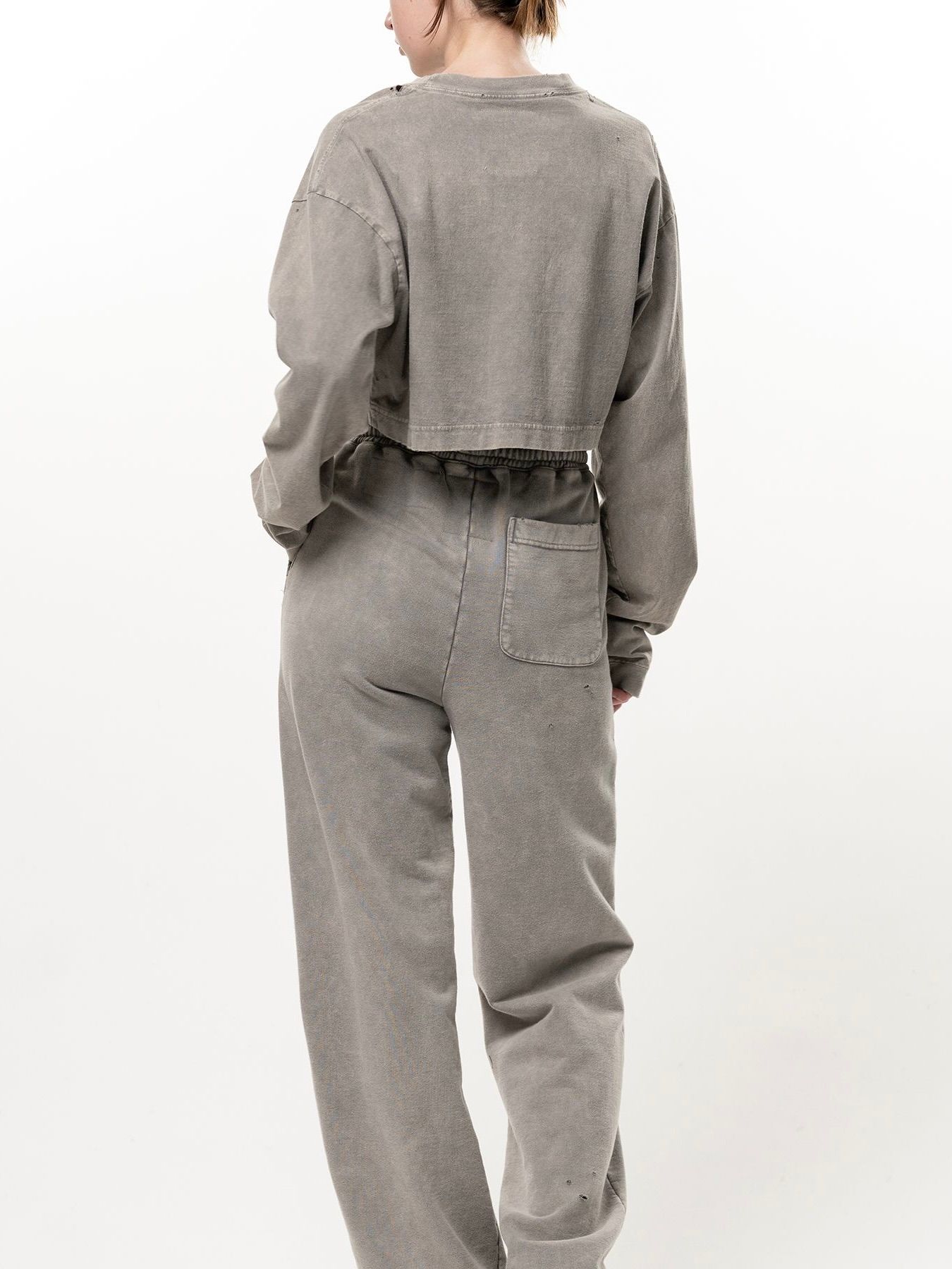 【26AW】ブリーチド ロングスリーブ ミニ Tシャツ / BLEACHED LS MINI TEE / カーキ
