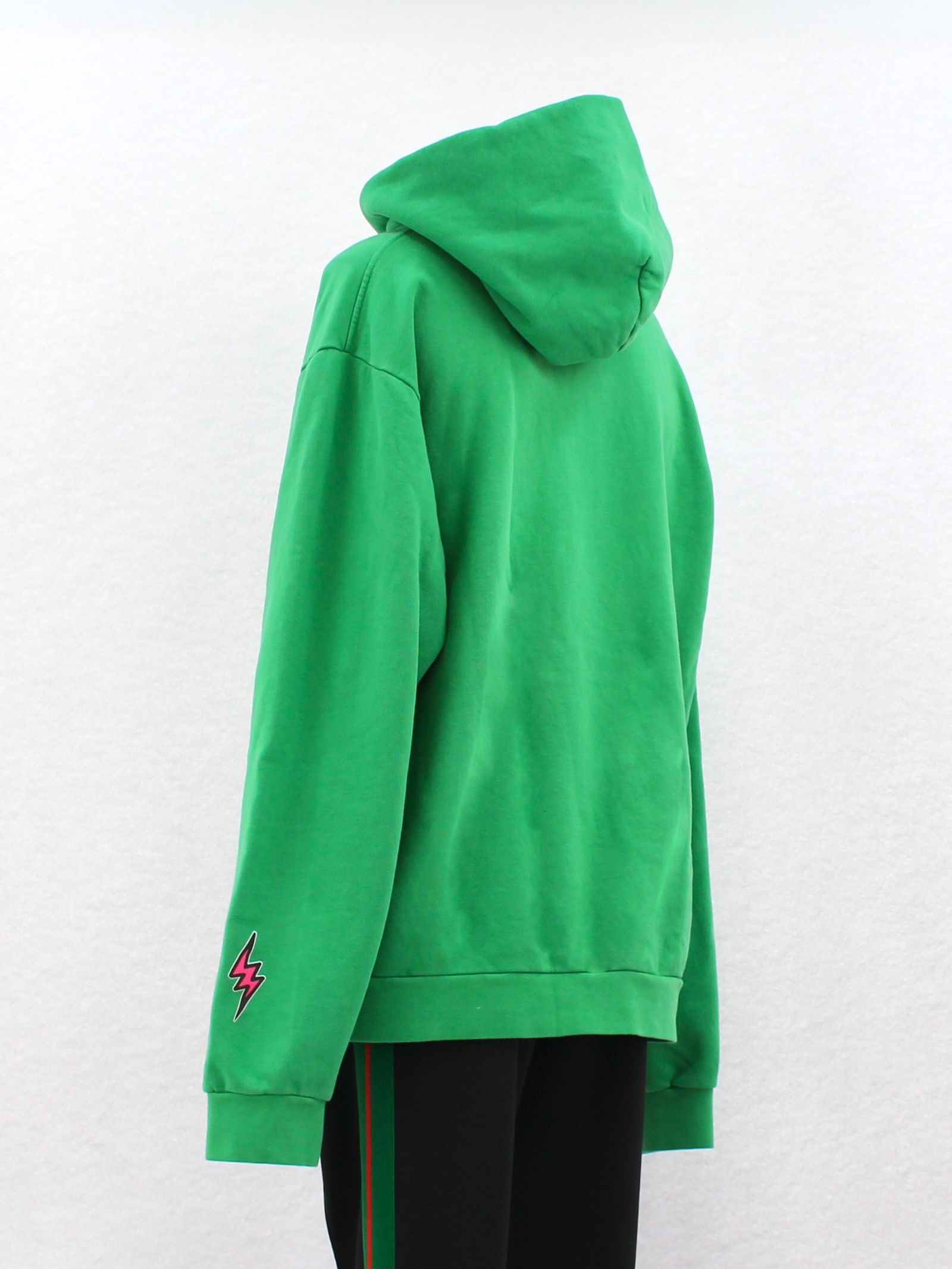 ビッグフラワープリント フーディー / Verde Flower Hoodie / グリーン