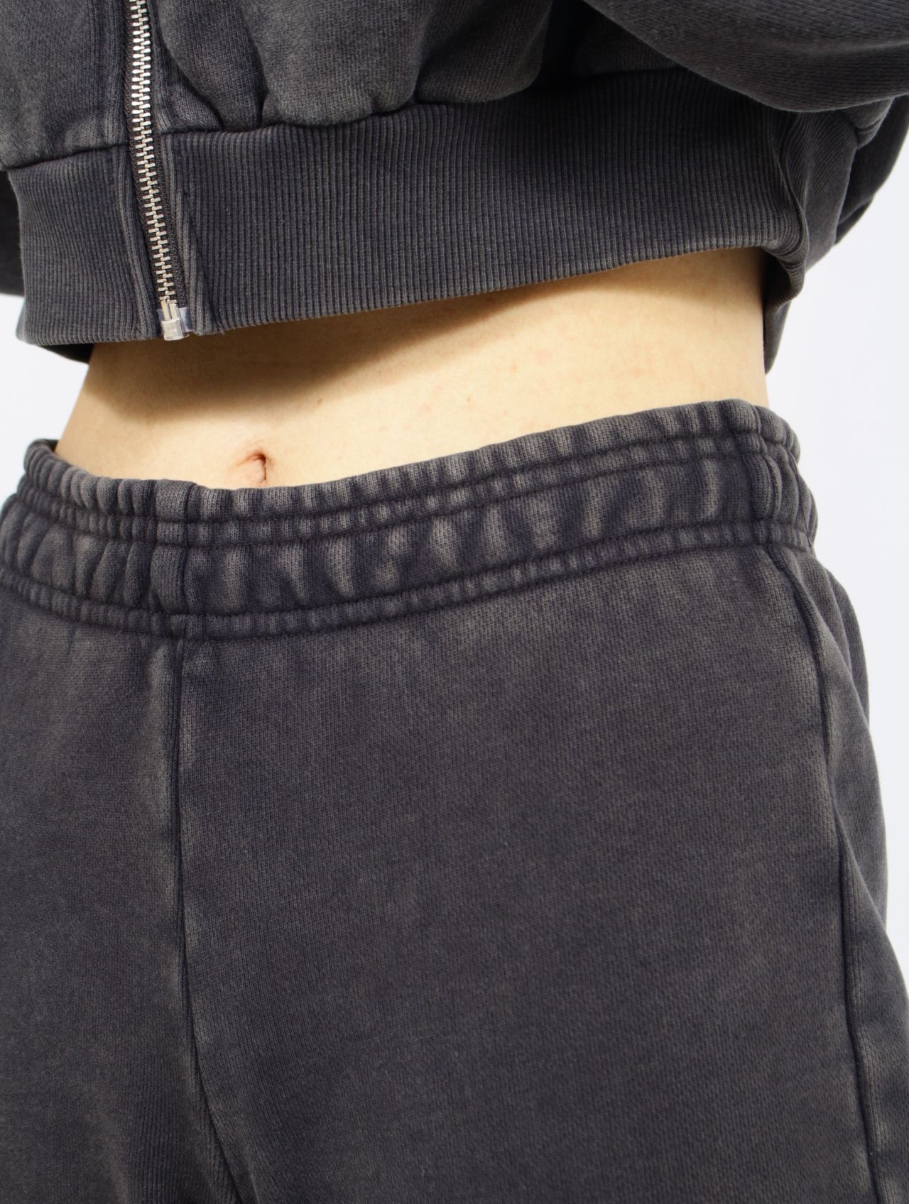 ヘビー フレア スウェット パンツ / HEAVY FLARE / WASH BLACK(ウォッシュブラック)