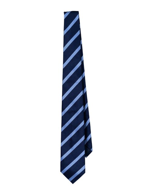 【25AW】レジメンタル シルク ネクタイ / REGIMENTAL TIE / ブルー