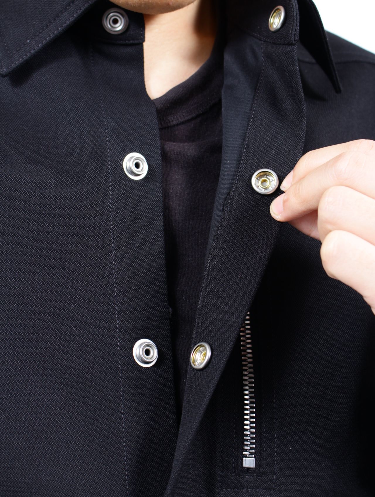 RICK OWENS - 【25SS】ジップアップ ヘッドオン シャツ / HEADON