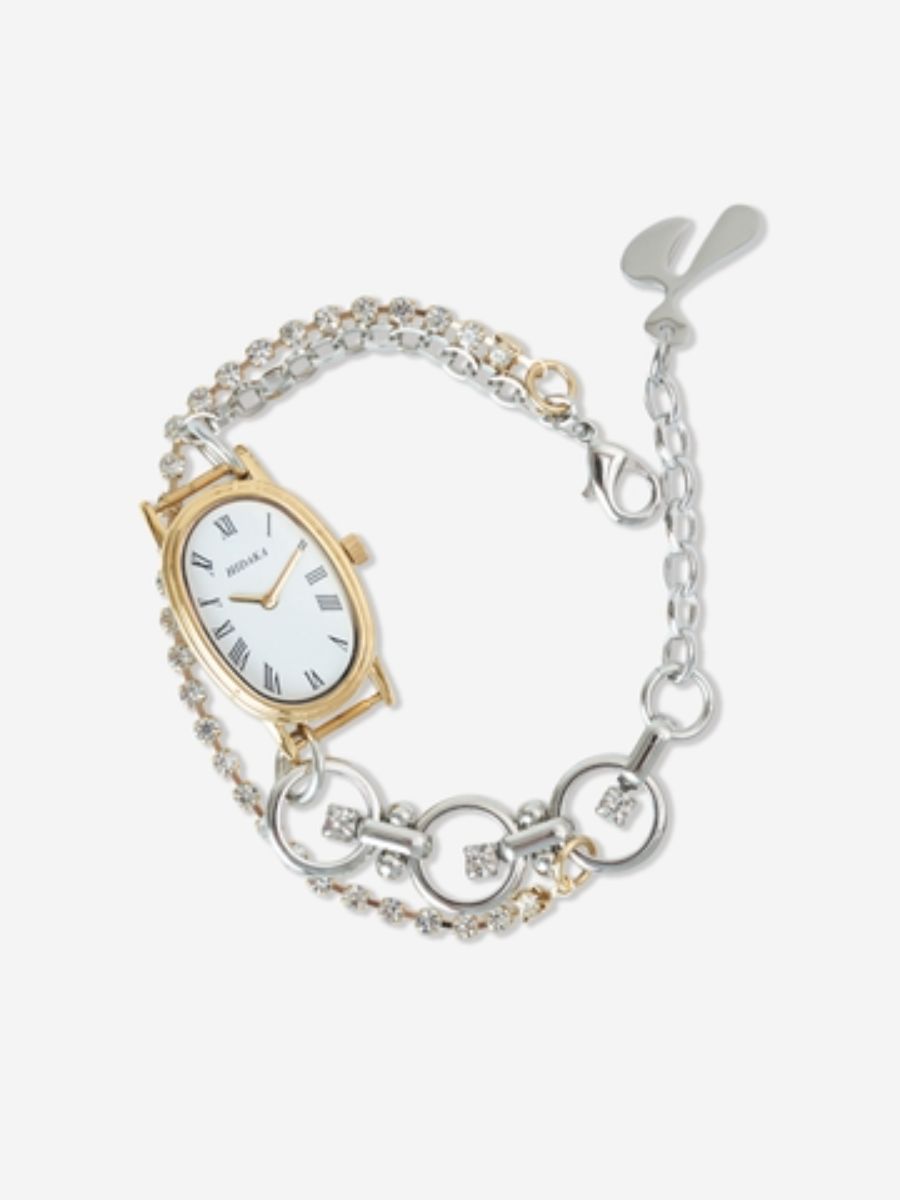 レガシー・ウォッチ・ブレスレット 時計  / LEGACY WATCH BRACELET / シルバー×ゴールド