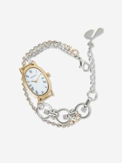 レガシー・ウォッチ・ブレスレット 時計  / LEGACY WATCH BRACELET / シルバー×ゴールド