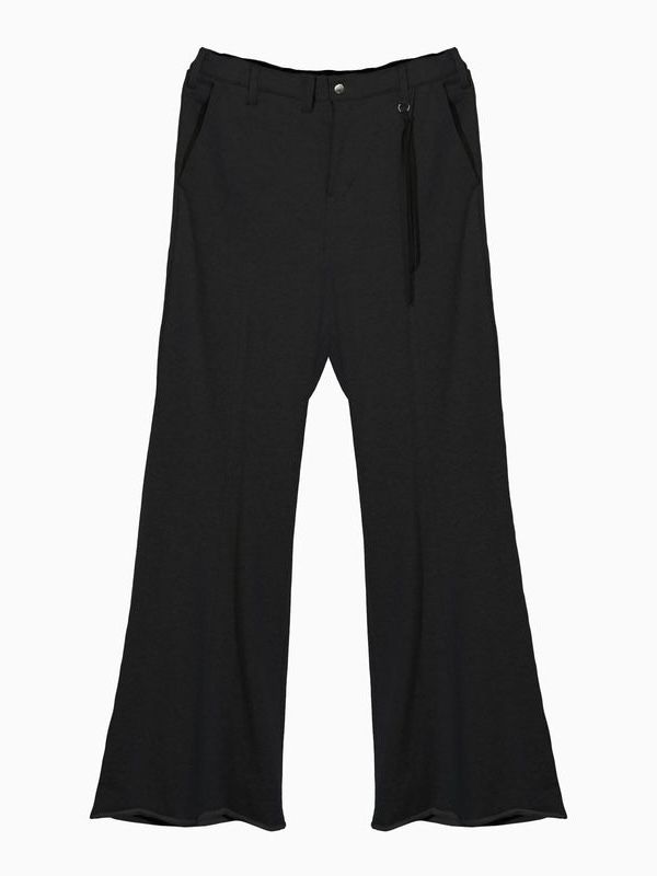 【26AW】ゲイター スウェットパンツ フレアパンツ / GAITER SWEAT PANTS / ブラック