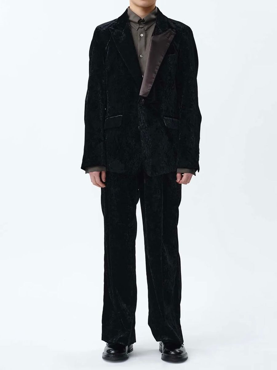 SUBLATIONS - 【24AW】ベルベット シングルブレステッド