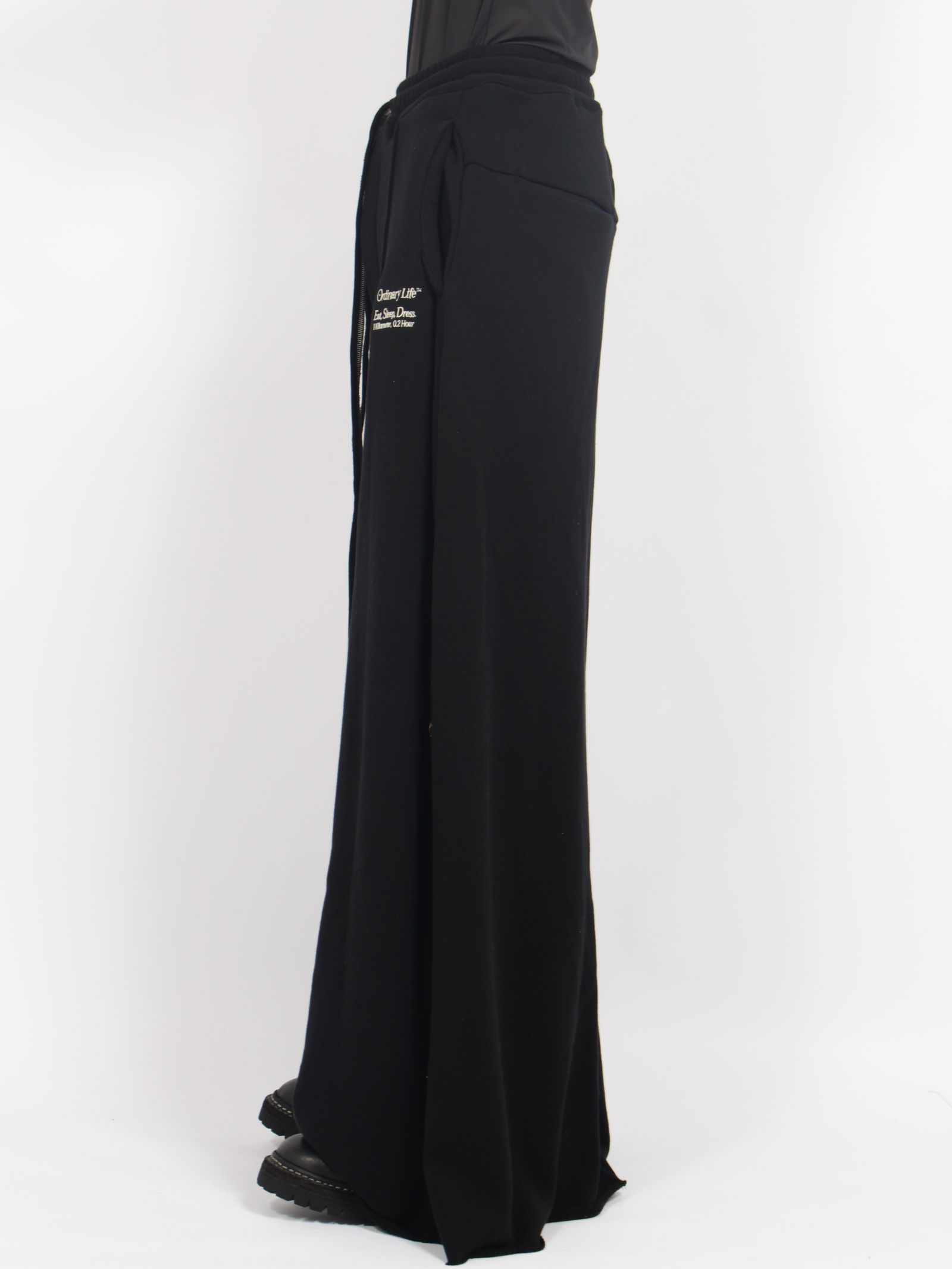 【定番】オーディナリー ホーム パンタロン スウェット パンツ / ORDINARY HOME PANTALON / ブラック