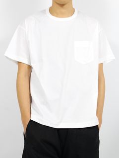 【25SS】パターン B パッチワーク ティー A 半袖 カットソー / PATTERN B-PATCHWORK TEE A / ホワイト×ブラック