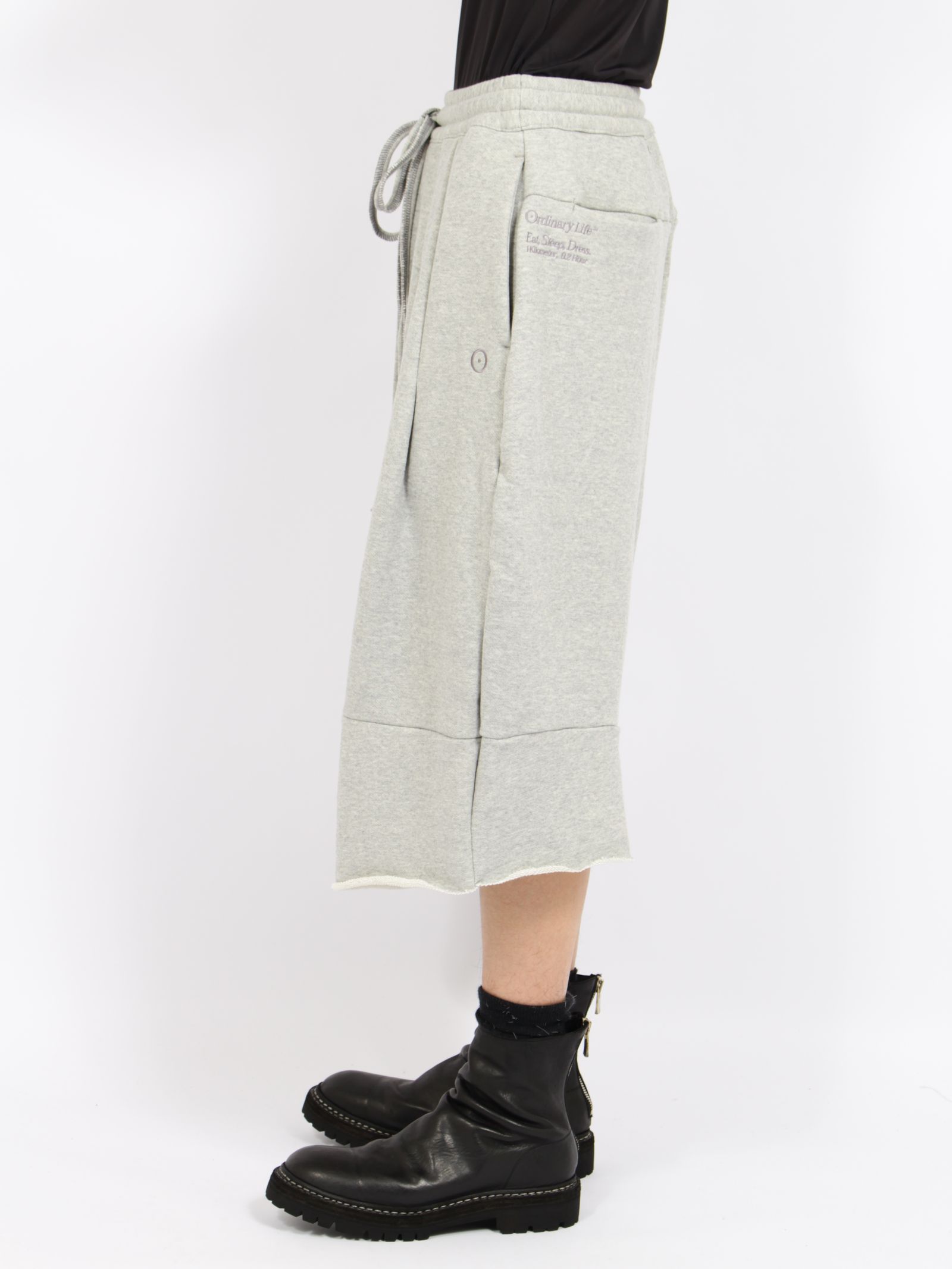【定番】オーディナリー ホーム バギー ショーツ スウェットパンツ / ORDINARY HOME BAGGY SHORTS / ヘザー