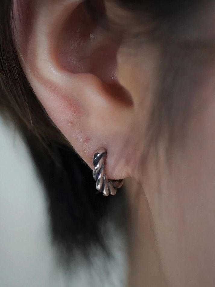 プレス イヤーカフ / PRESS EARCUFF (SMALL) SV / シルバー