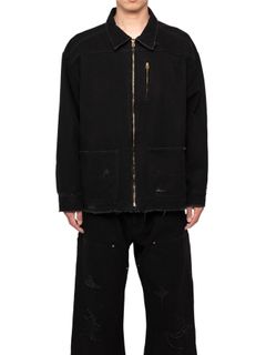 【24AW】ボロ ダック ジャケット / BORO DUCK JACKET / ブラック